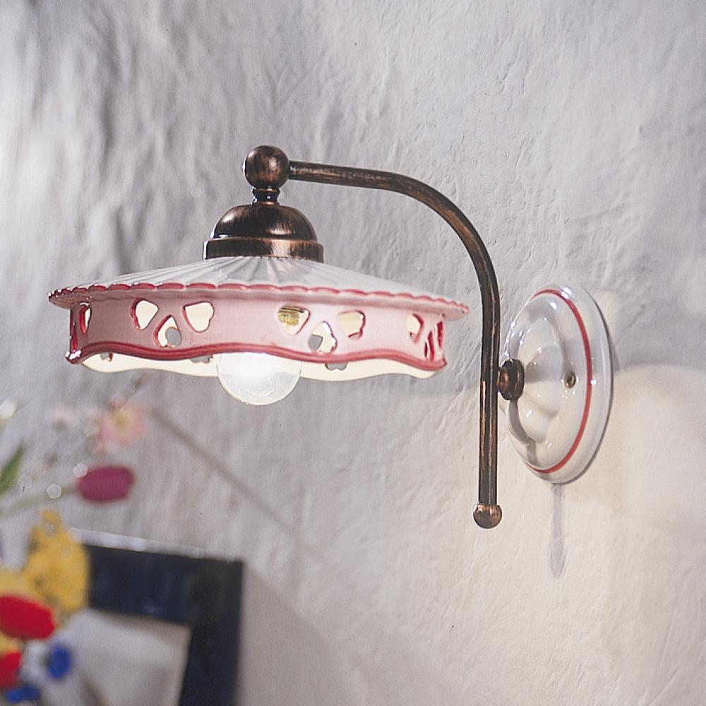 klasicky stylovy nastenny lampa mediteranska keramicka nizky strop obyvacka spalna kuchyna osvetlenie provansalsky country rustikalny mestiansky elegantny jedinecny ferroluce lampy modra lameridiana zariadenie.jpg